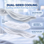 LINENLINK Cooling Comforter, Summer Quilt for Hot Sleepers