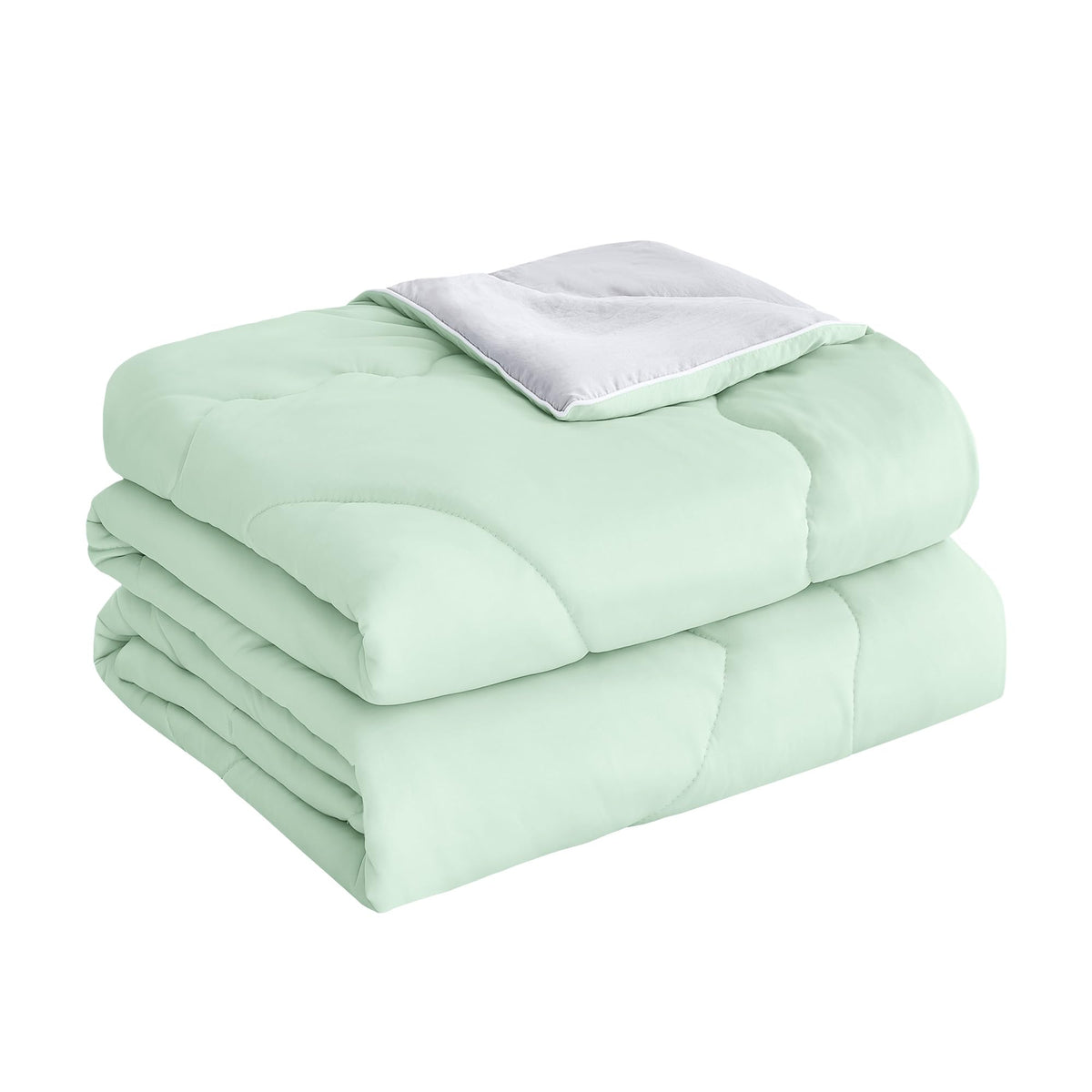 LINENLINK Summer Comforter, Reversible Cooling Blanket with Nylon & Microfiber, Lightweight Quilt for Hot Sleepers, All Season Bedding
