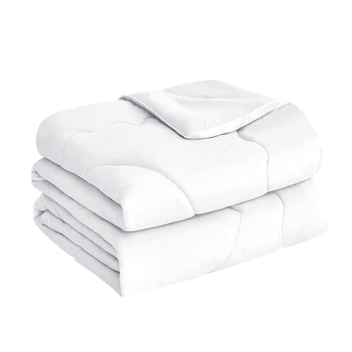 LINENLINK Summer Comforter, Reversible Cooling Blanket with Nylon & Microfiber, Lightweight Quilt for Hot Sleepers, All Season Bedding