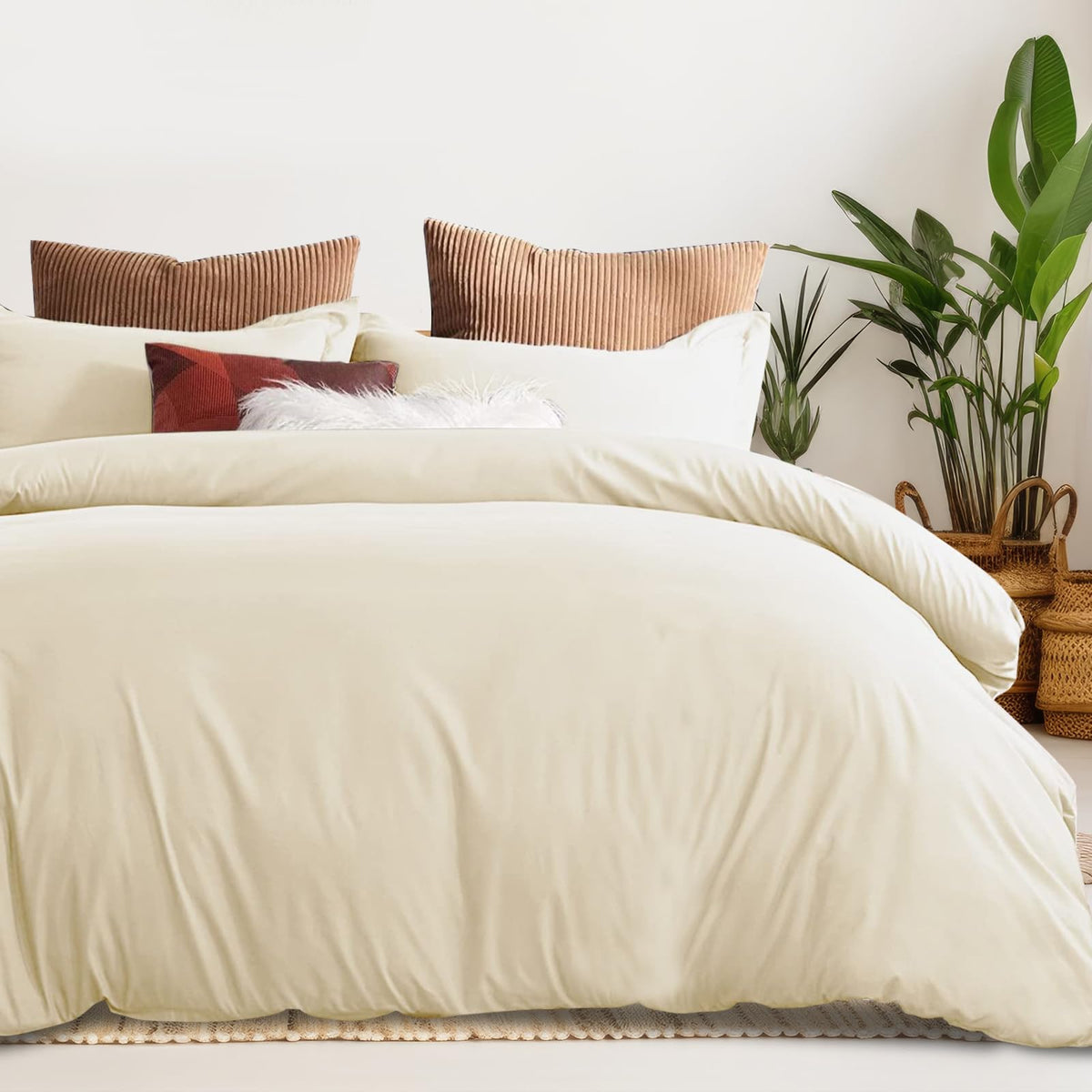LINENLINK 100% Cotton Quilt Cover Set