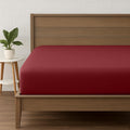 LINENLINK Ultra-Soft Fitted Sheet for Guest Beds