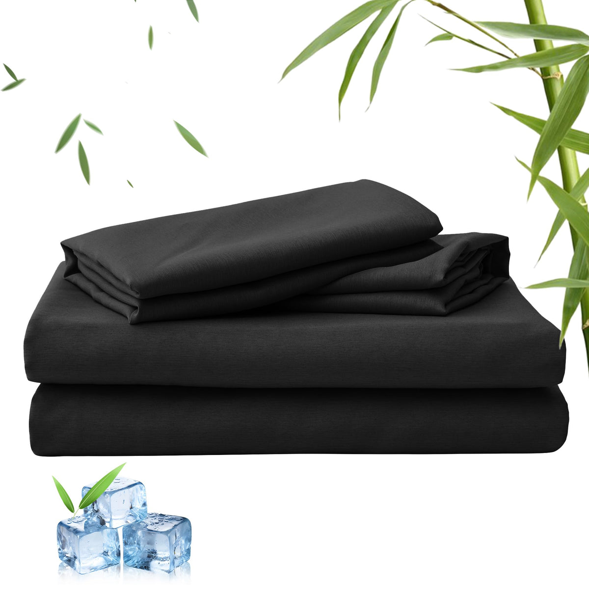 LINENLINK 2000TC Bamboo Sheet Set for Hot Sleepers