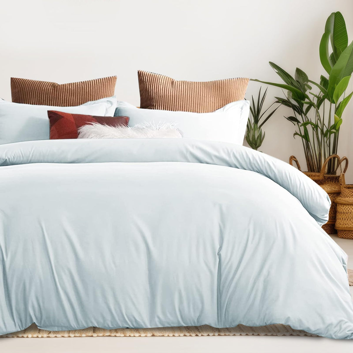 LINENLINK 100% Cotton Quilt Cover Set