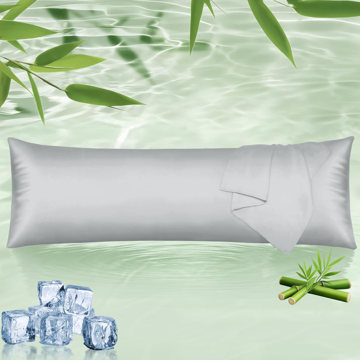 LINENLINK 100% Bamboo Pillowcase, 1 Pack