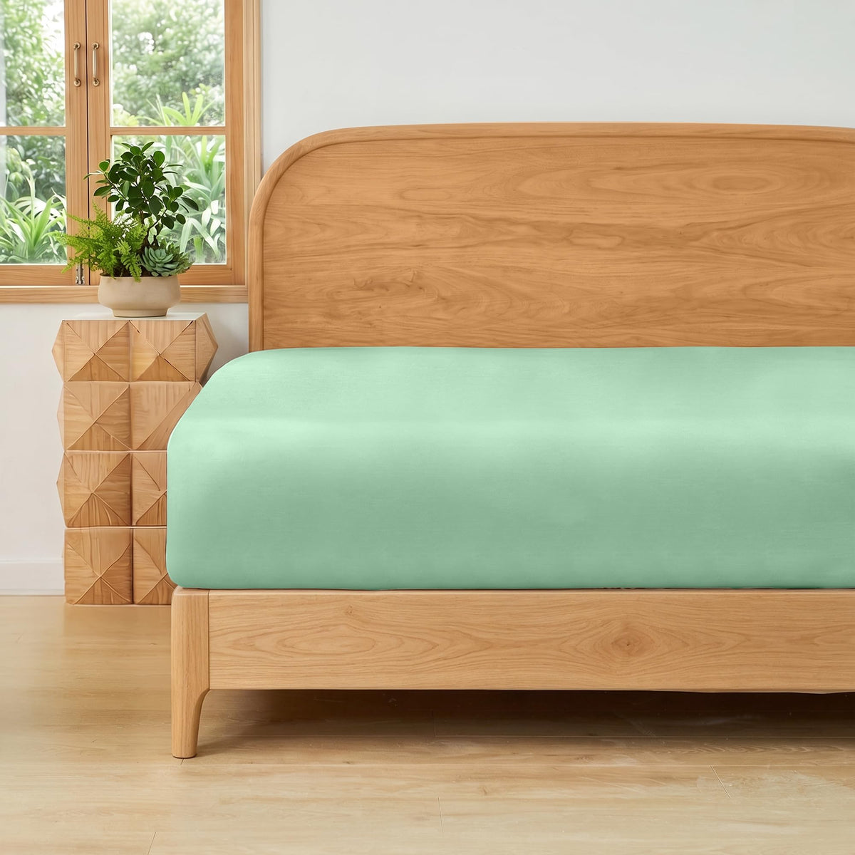 LINENLINK 100% Cotton Fitted Sheet Only