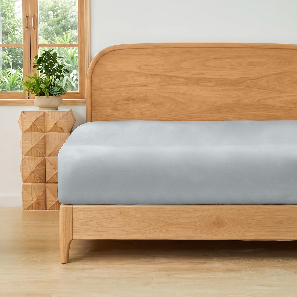 LINENLINK 100% Cotton Fitted Sheet Only