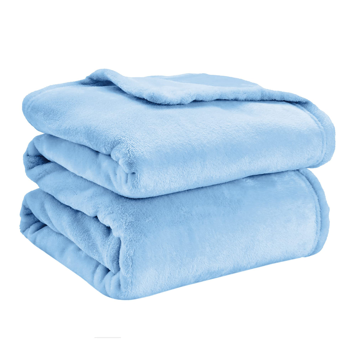LINENLINK 300GSM Fleece Blanket, Super Soft and Warm Flannel for Bed, Sofa, Couch, Travel or Gift