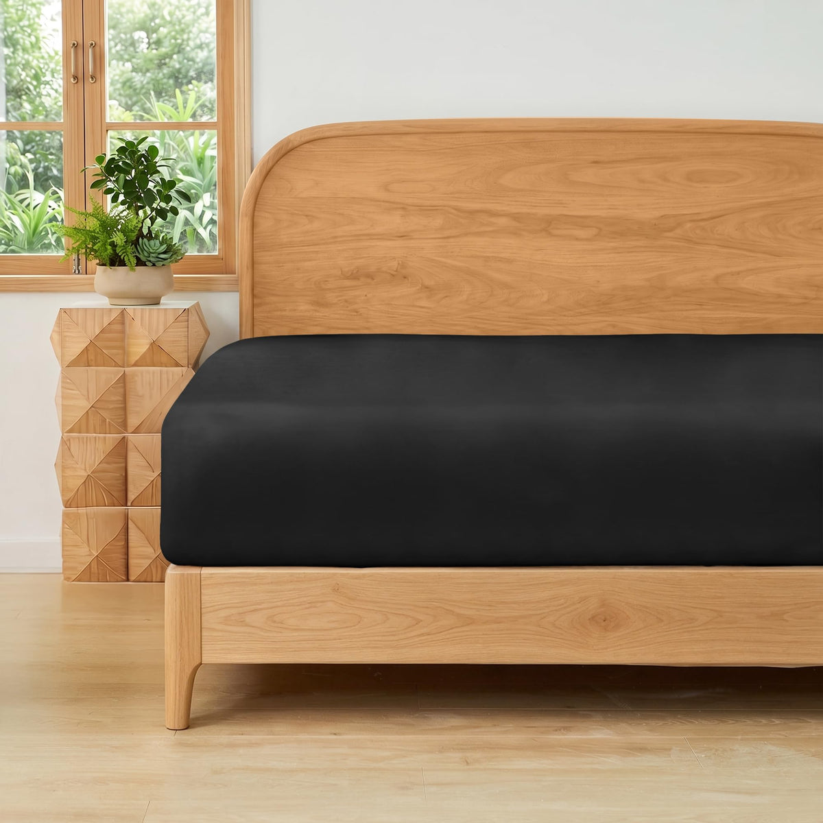 LINENLINK 100% Cotton Fitted Sheet Only