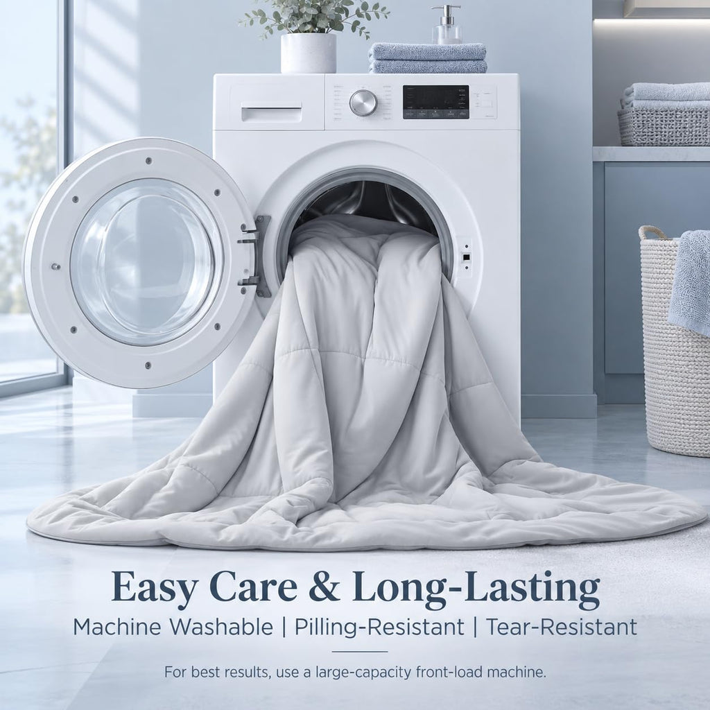 LINENLINK Cooling Comforter, Summer Quilt for Hot Sleepers