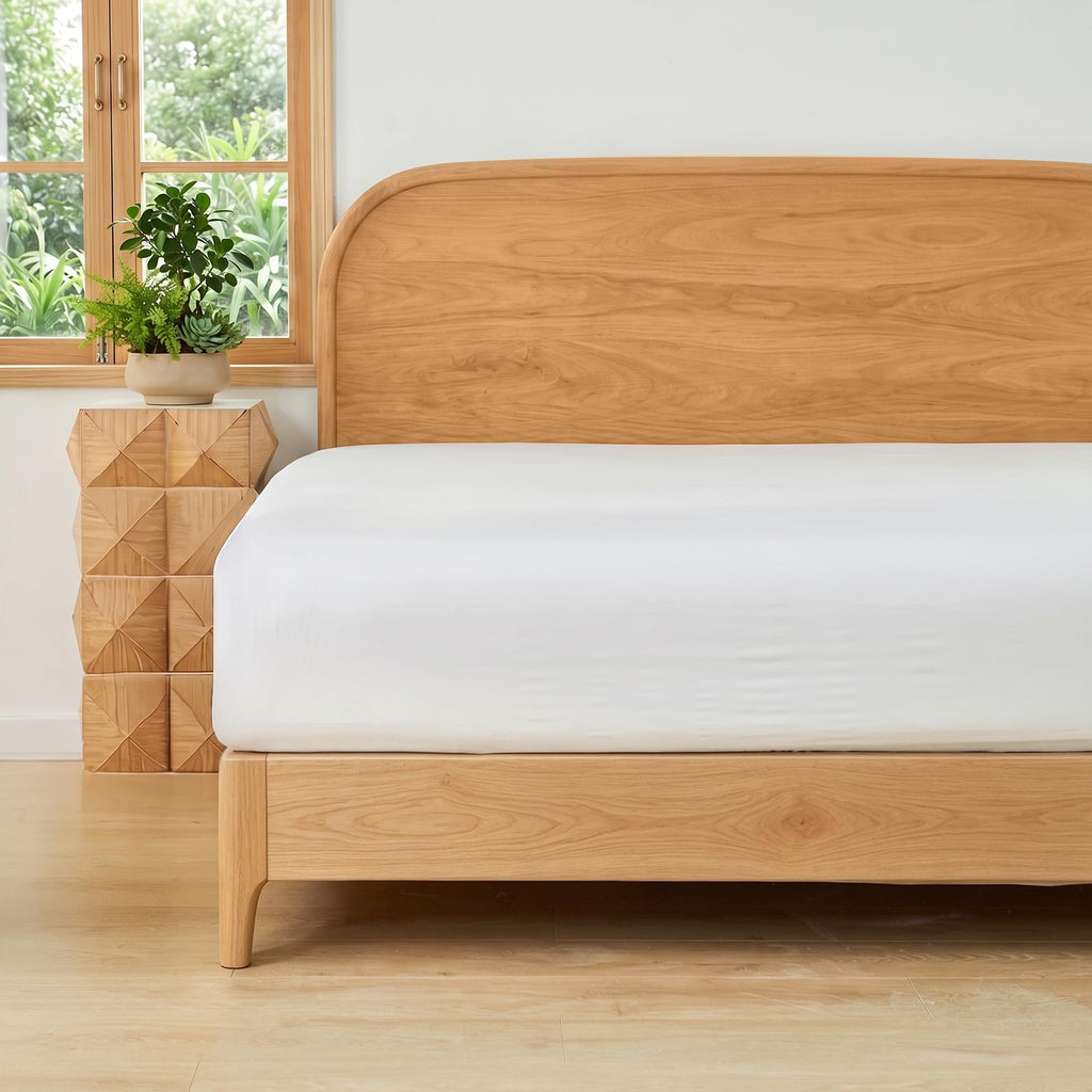 LINENLINK 100% Cotton Fitted Sheet Only