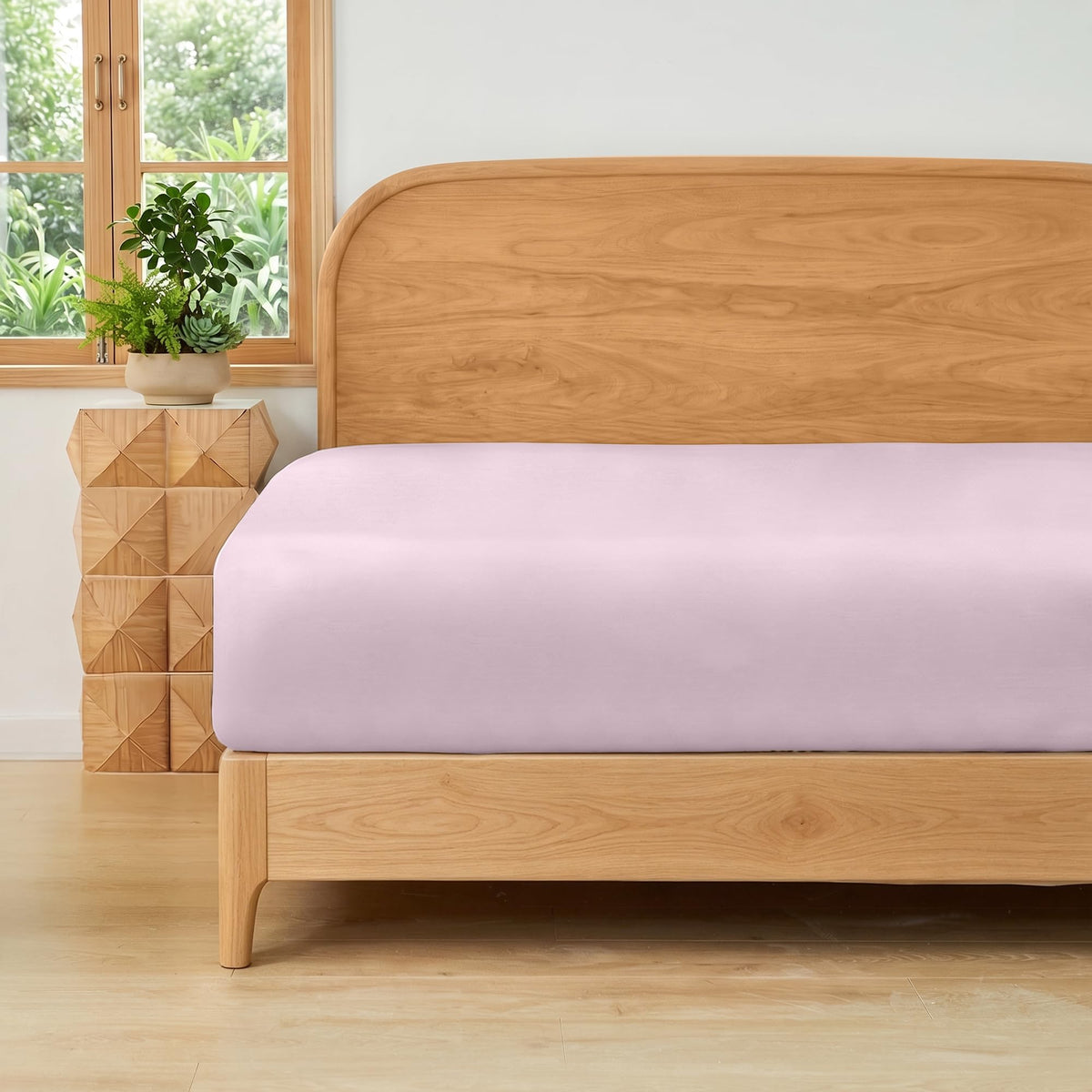 LINENLINK 100% Cotton Fitted Sheet Only