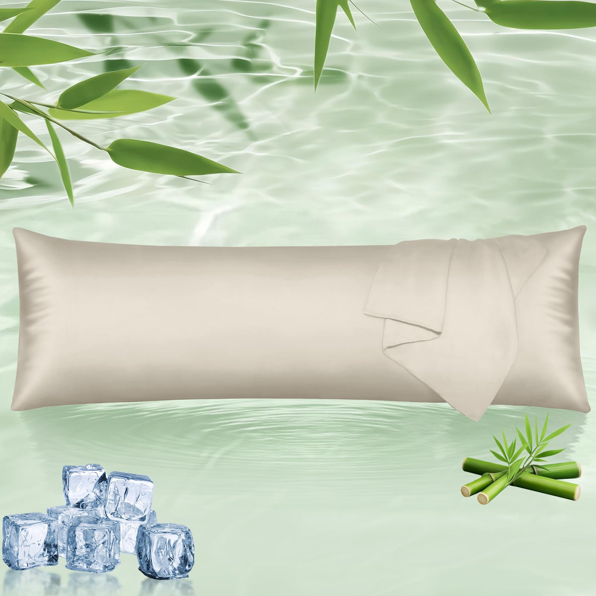 LINENLINK 100% Bamboo Pillowcase, 1 Pack