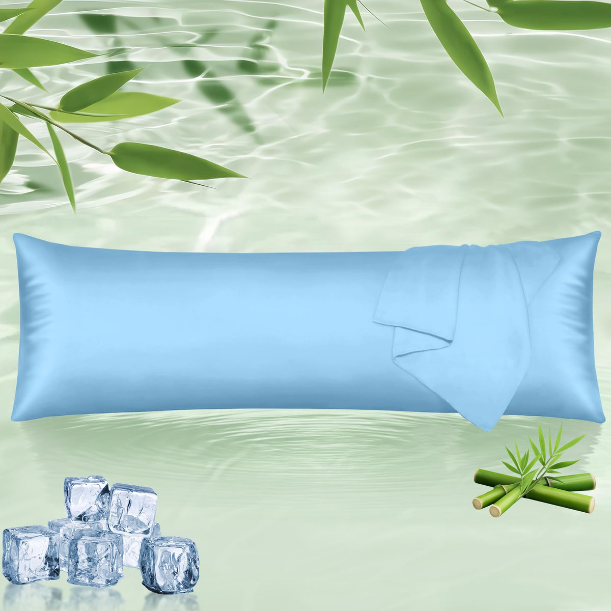 LINENLINK 100% Bamboo Pillowcase, 1 Pack