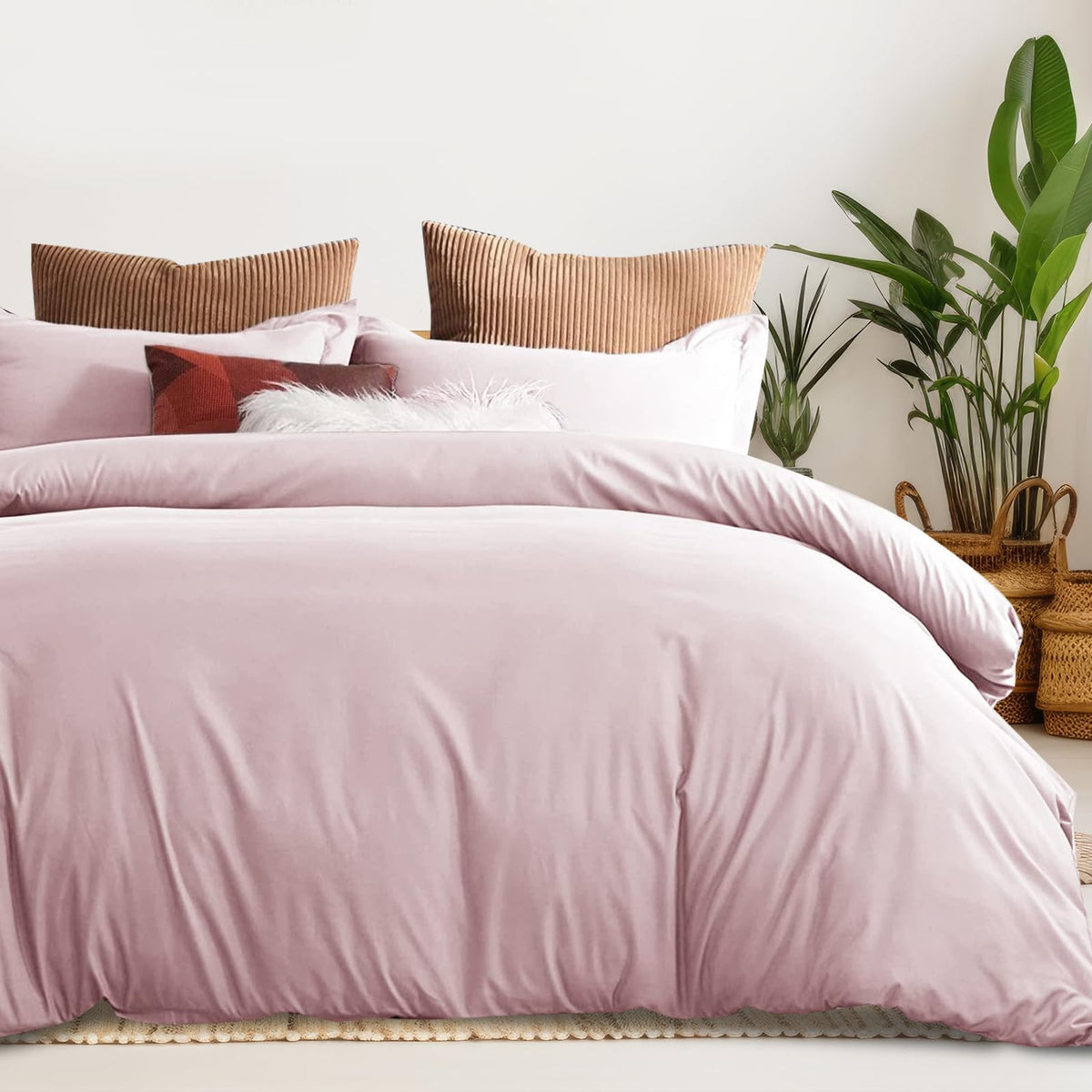 LINENLINK 100% Cotton Quilt Cover Set