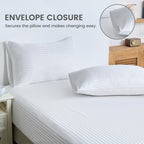 LINENLINK Hotel-Quality Stripe Bed Sheet Set