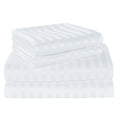 LINENLINK Hotel-Quality Stripe Bed Sheet Set