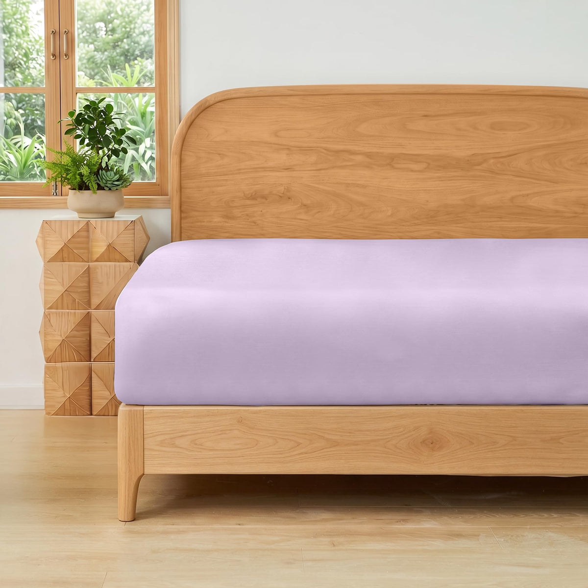 LINENLINK 100% Cotton Fitted Sheet Only