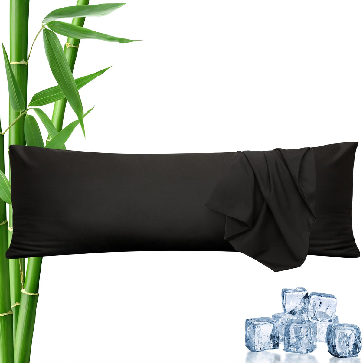 LINENLINK Bamboo Blend Pillowcases, 2 Pack