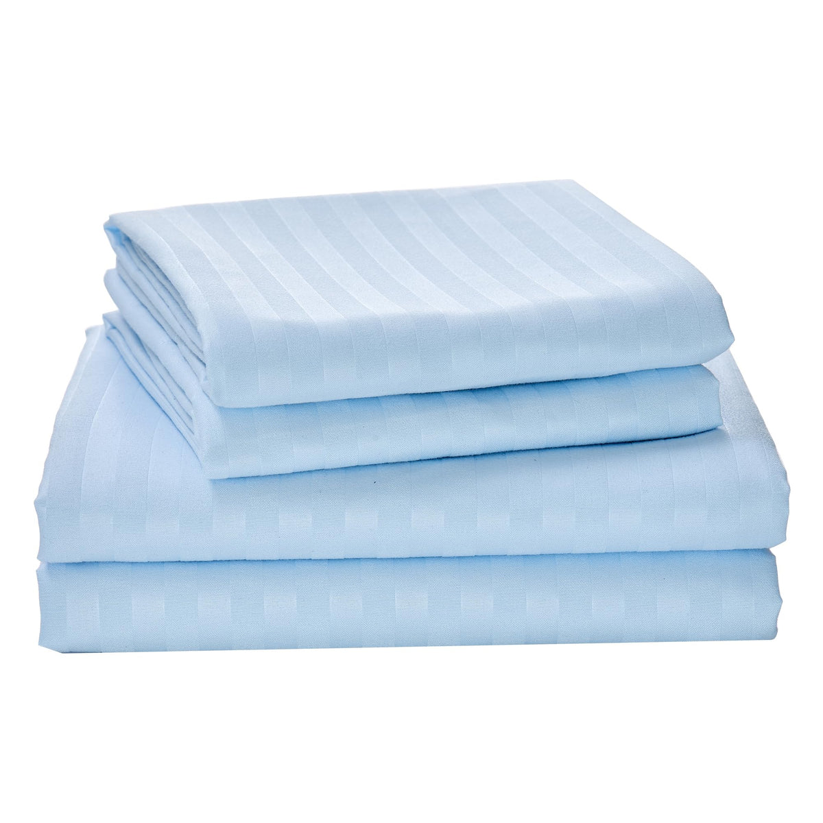 LINENLINK Hotel-Quality Stripe Bed Sheet Set