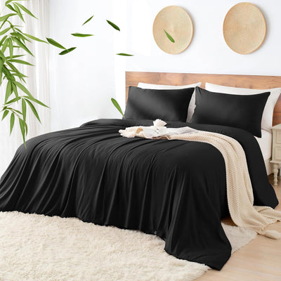 LINENLINK Cooling Bamboo Blend Quilt Cover Set