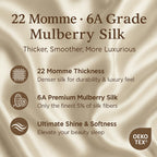 LINENLINK 100% Mulberry Silk Pillowcase, 1 Pack