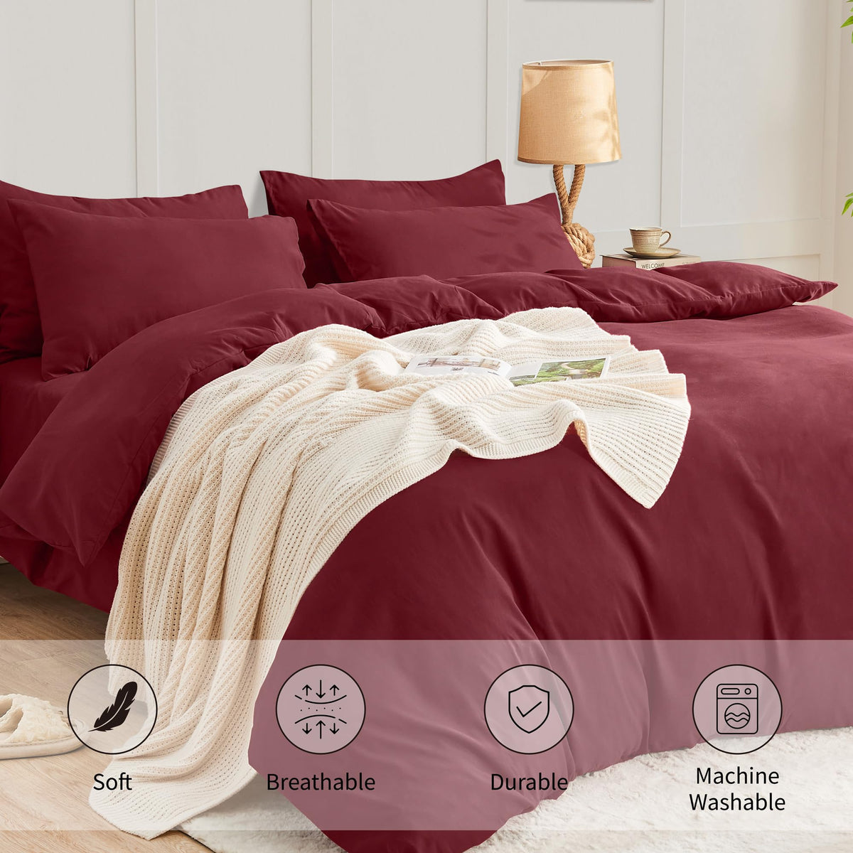LINENLINK Hotel-Quality Quilt Cover Set
