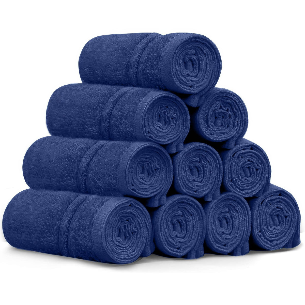 LINENLINK 100% Cotton Face Washers Towels, 10 Pack