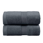 LINENLINK 100% Cotton Extra Large Bath Sheets, 2 Pack
