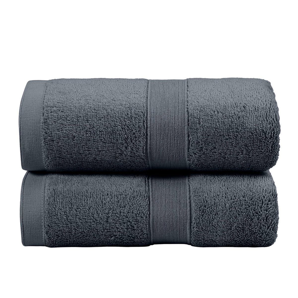 LINENLINK 100% Cotton Extra Large Bath Sheets, 2 Pack
