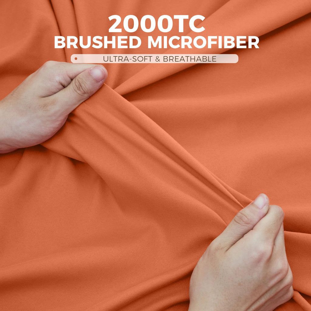 LINENLINK Romantic Ruffle Microfibre Quilt Cover Set