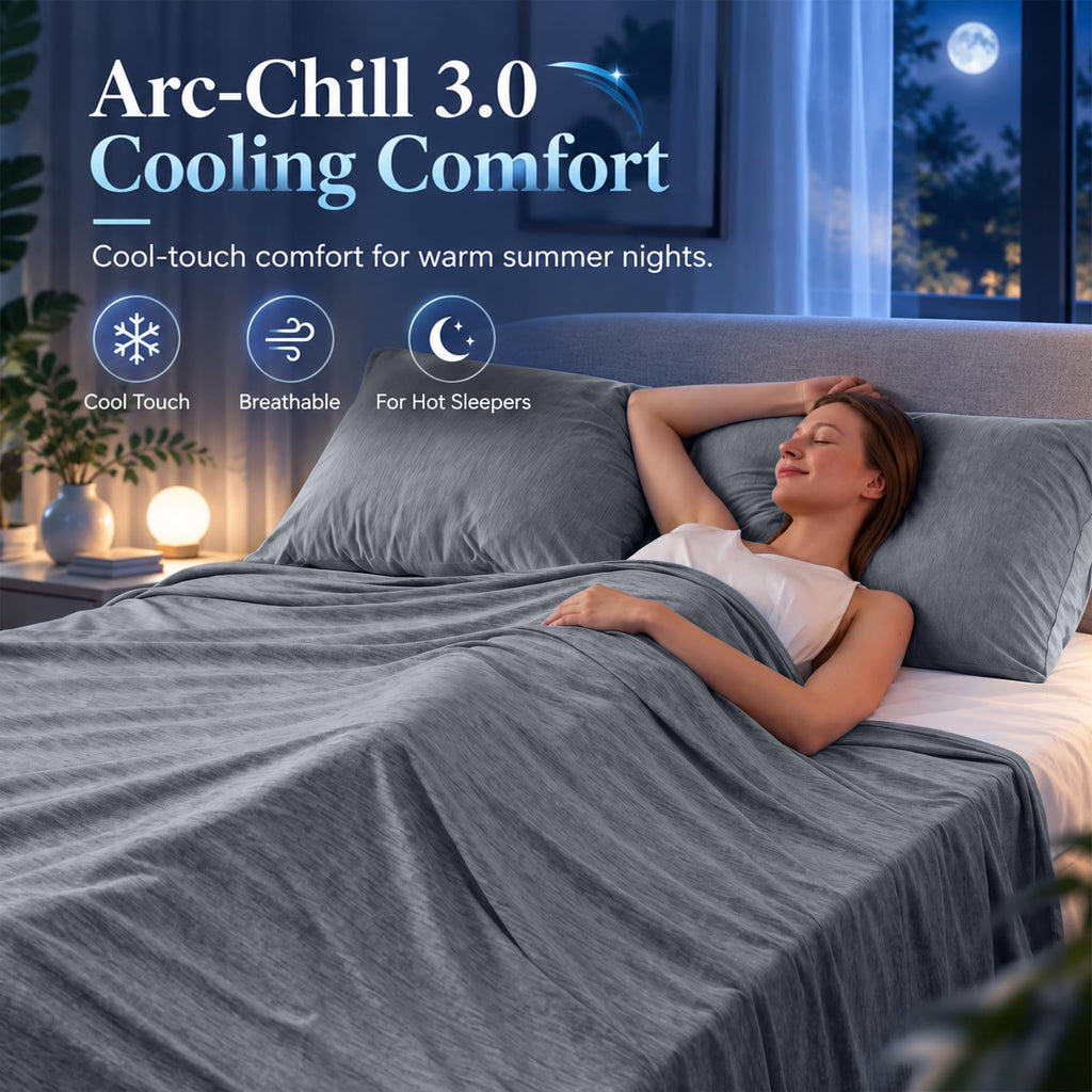 LINENLINK Summer Cooling Blanket for Hot Sleepers