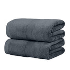 LINENLINK 100% Cotton Extra Large Bath Sheets, 2 Pack