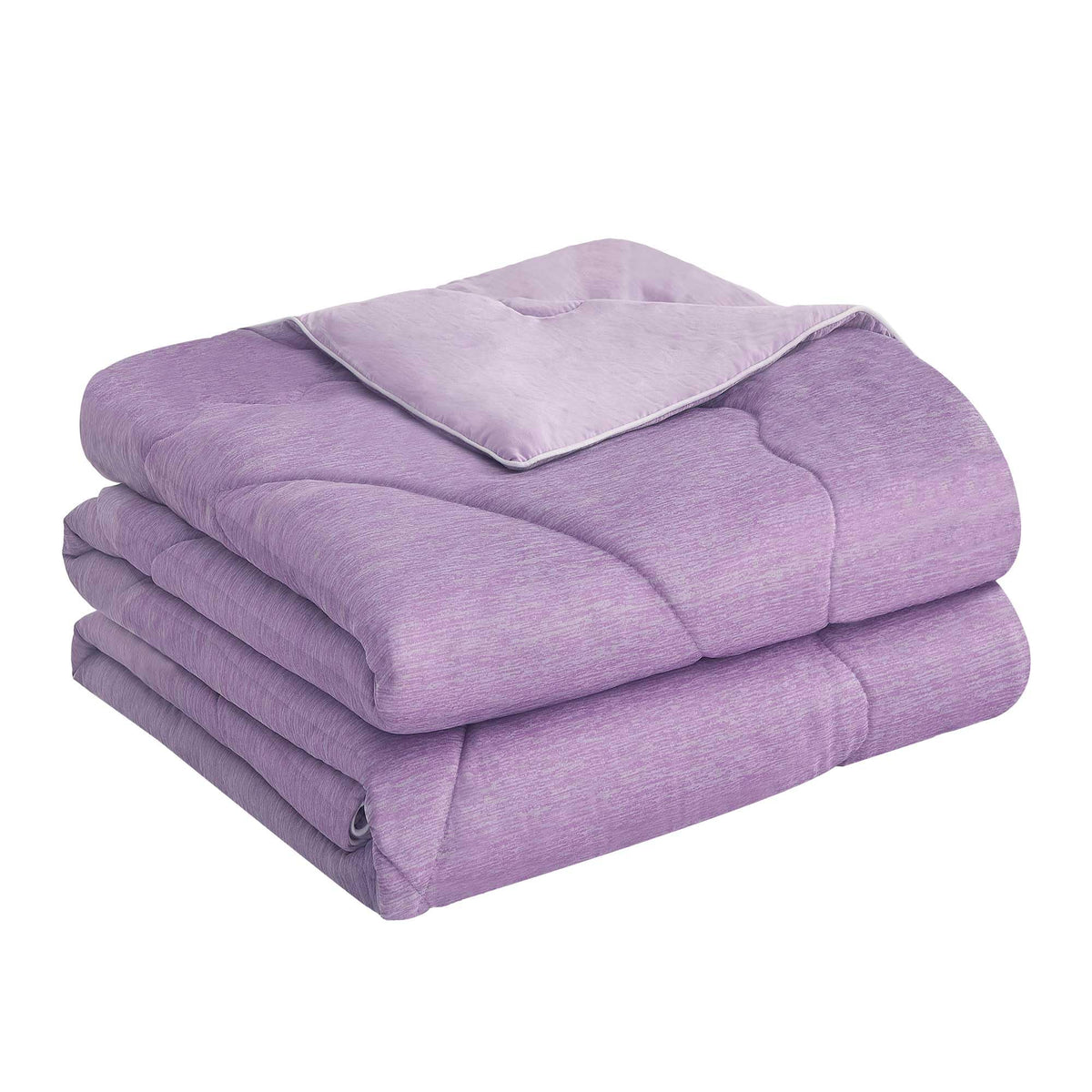 LINENLINK Summer Comforter, Reversible Cooling Blanket with Nylon & Microfiber, Lightweight Quilt for Hot Sleepers, All Season Bedding