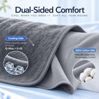LINENLINK Summer Cooling Blanket for Hot Sleepers