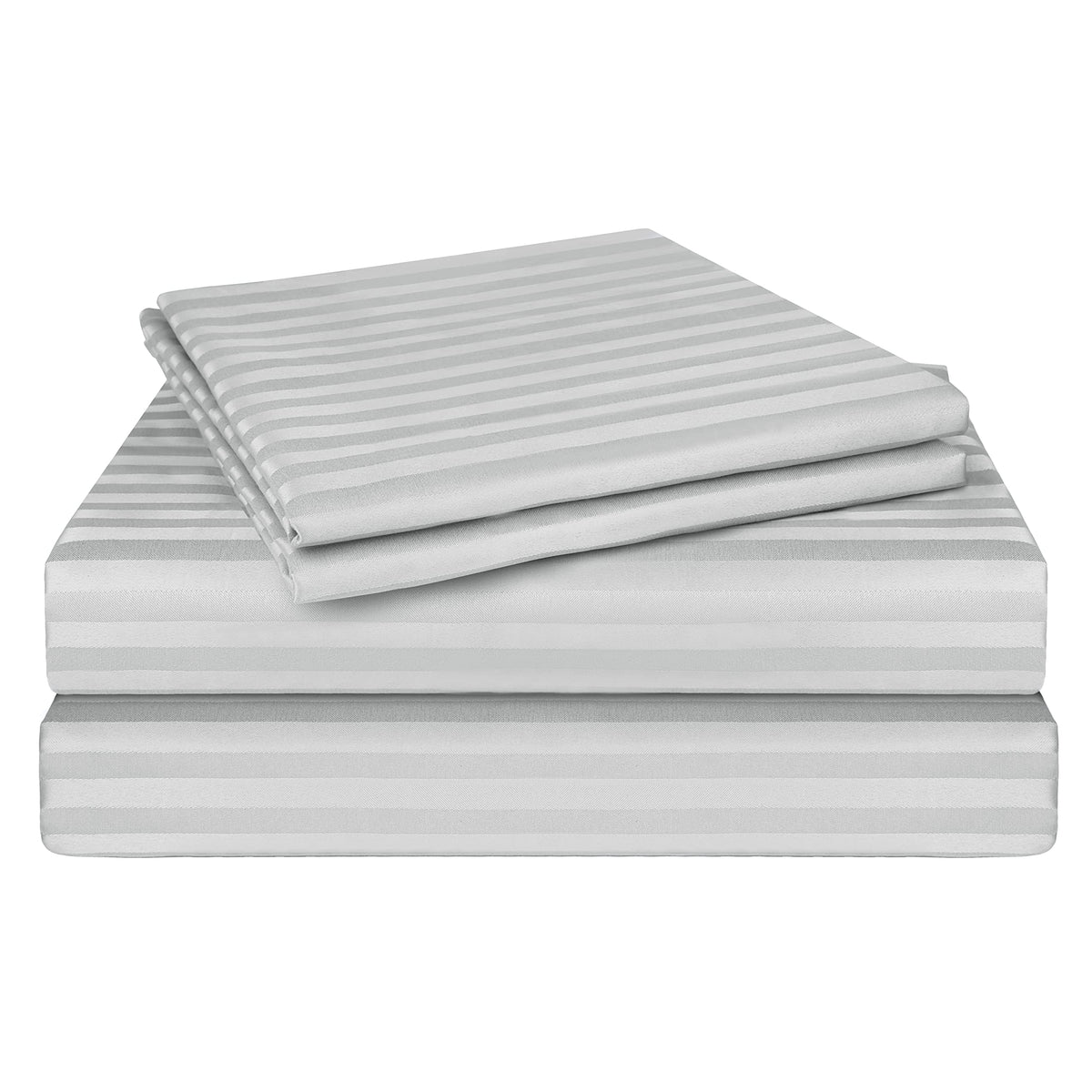 LINENLINK Hotel-Quality Stripe Bed Sheet Set
