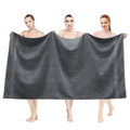 LINENLINK 100% Cotton Extra Large Bath Sheets, 2 Pack