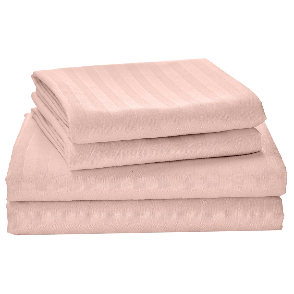 LINENLINK Hotel-Quality Stripe Bed Sheet Set