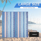 LINENLINK Oversized Microfiber Beach Towel- Extra Large Size Quick Dry Sand Free Camping Blanket Travel Swim Yoga Mat