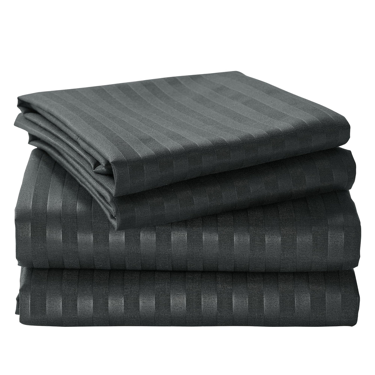 LINENLINK Hotel-Quality Stripe Bed Sheet Set