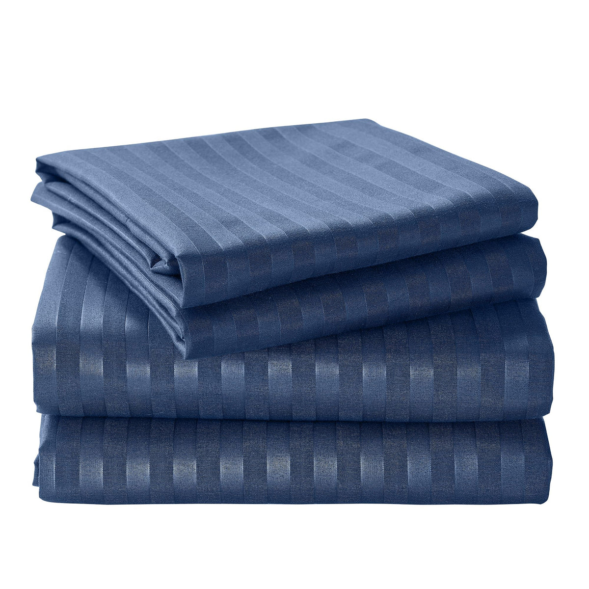 LINENLINK Hotel-Quality Stripe Bed Sheet Set