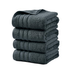 LINENLINK 100% Cotton Bath Towels, 4 Pack