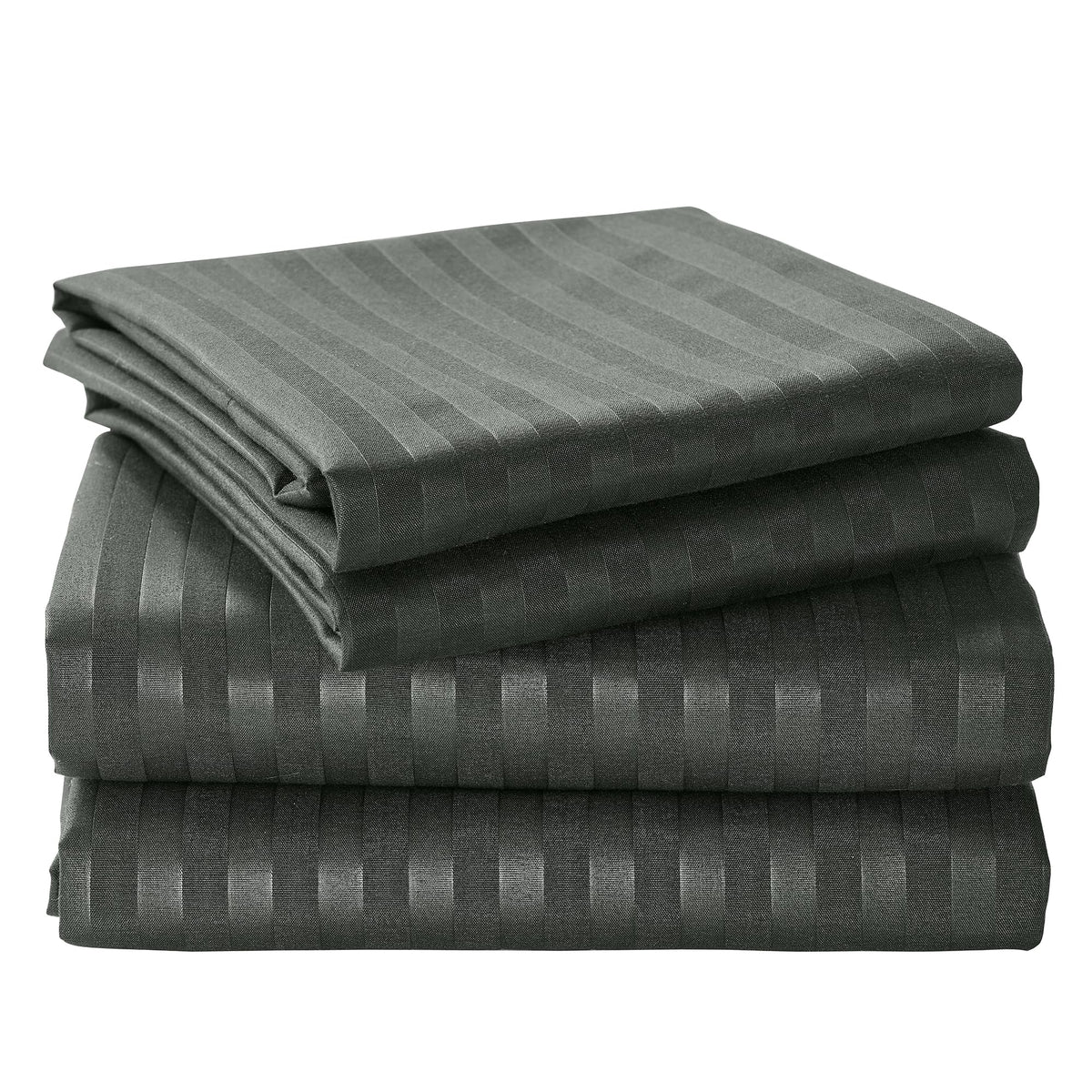 LINENLINK Hotel-Quality Stripe Bed Sheet Set