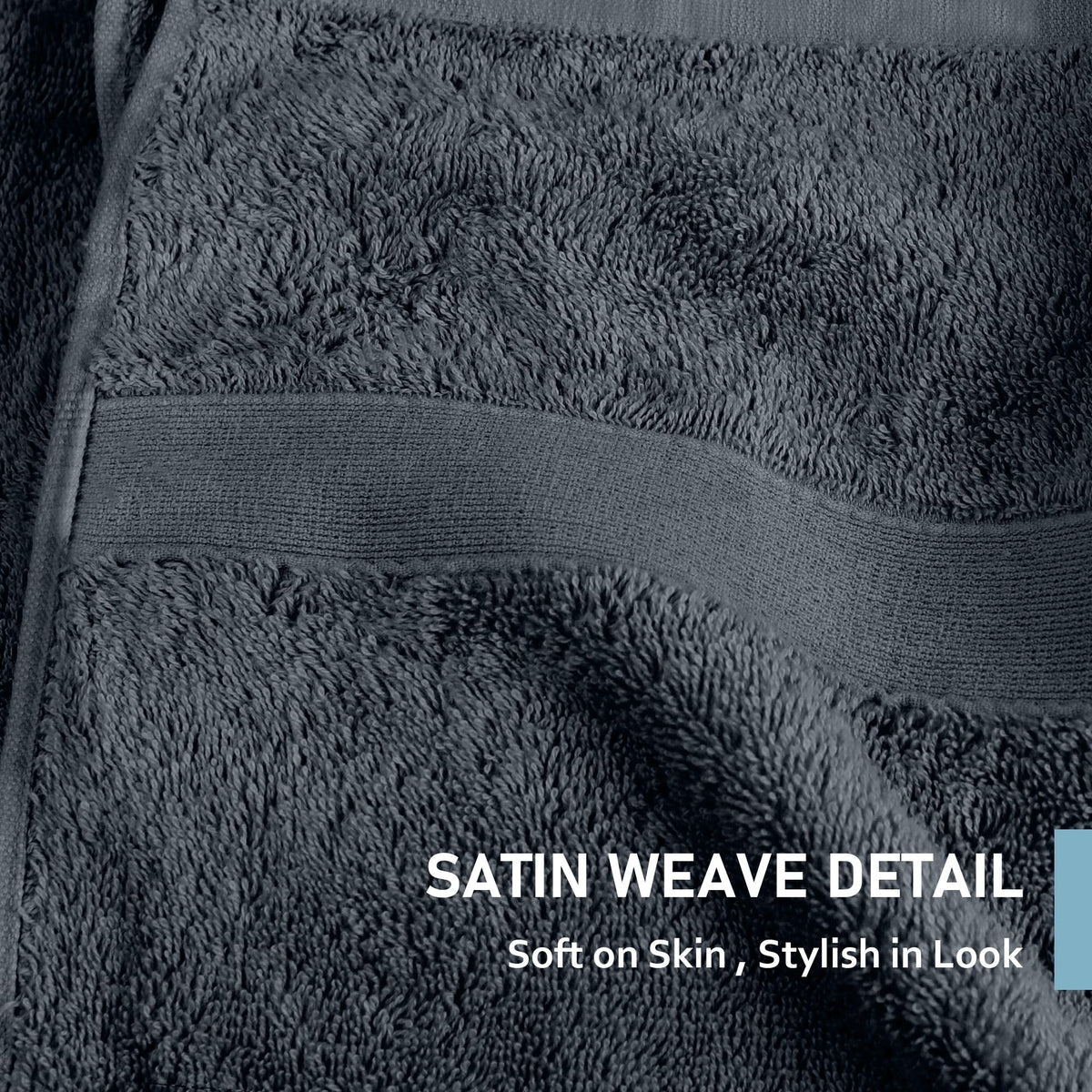 LINENLINK 100% Cotton Extra Large Bath Sheets, 2 Pack